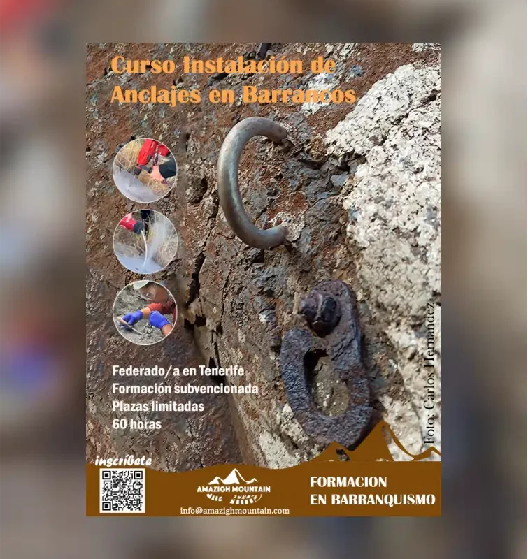Curso Instalación de Anclajes en Barrancos